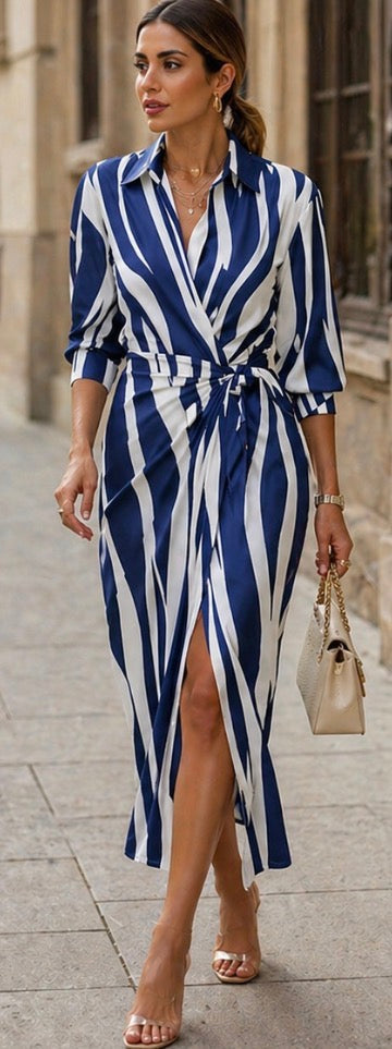 Viva | Printed Wrap Dress