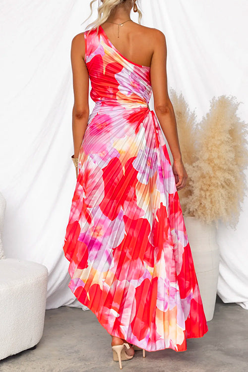 Violet | Vibrant Tropical Evening Dress