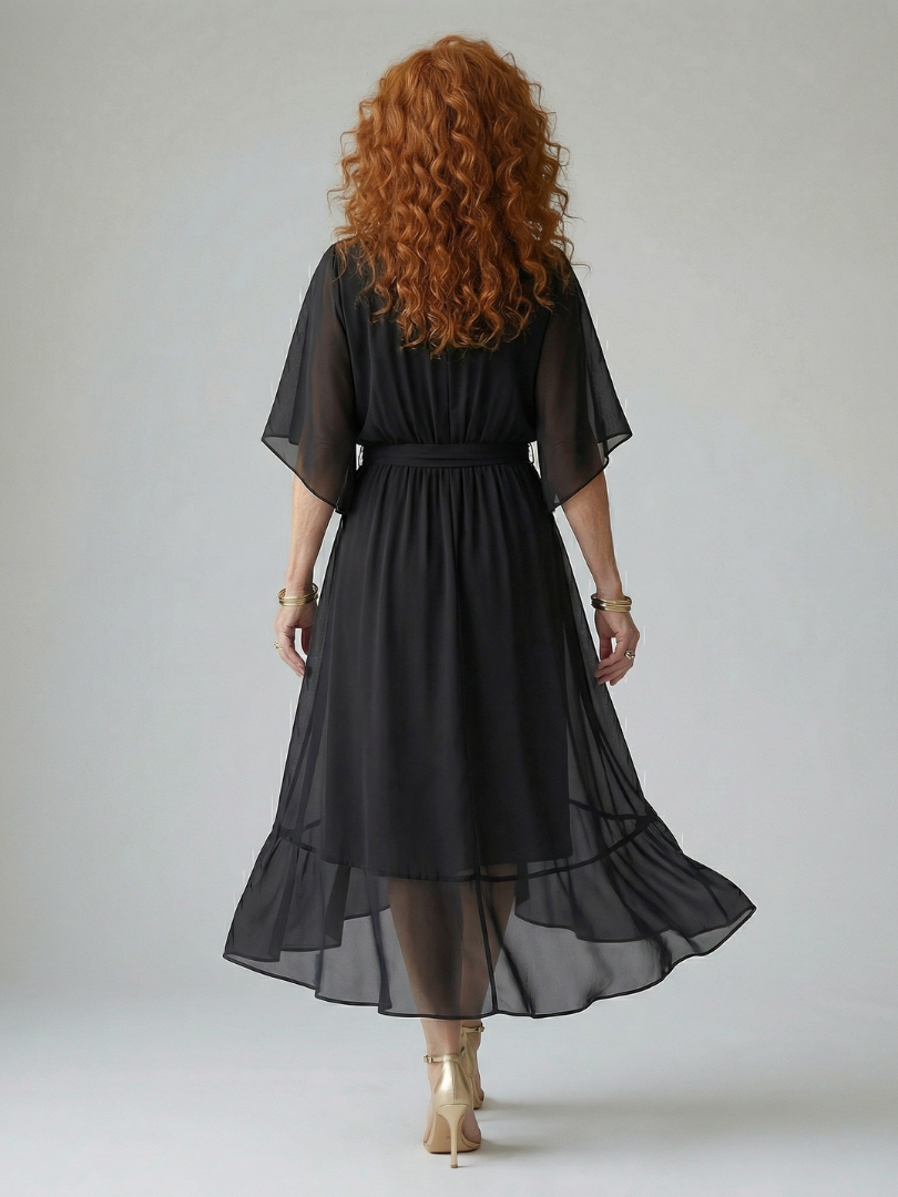 Elric | Robe midi fluide