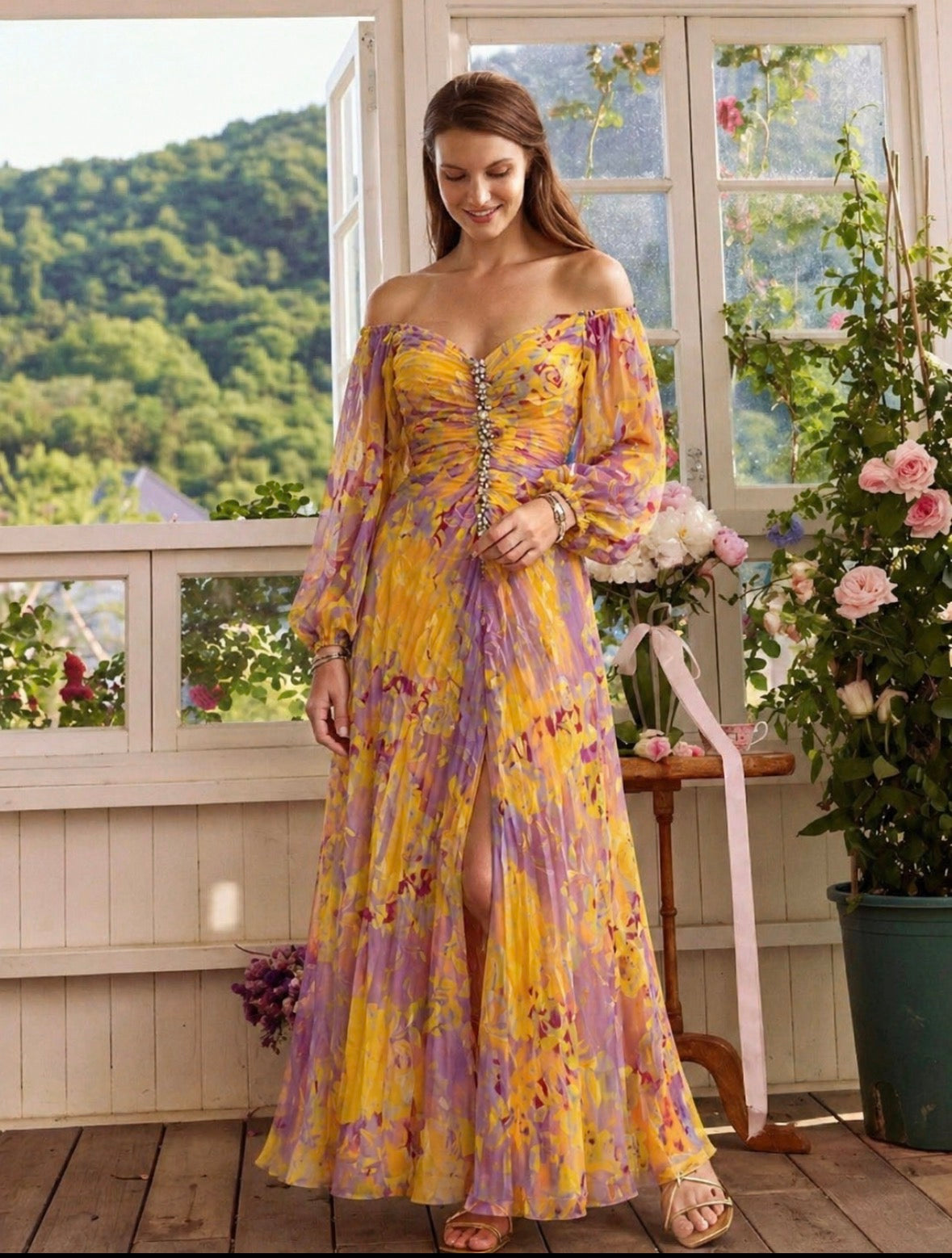 Bo | Elegant Dress with V-Neck