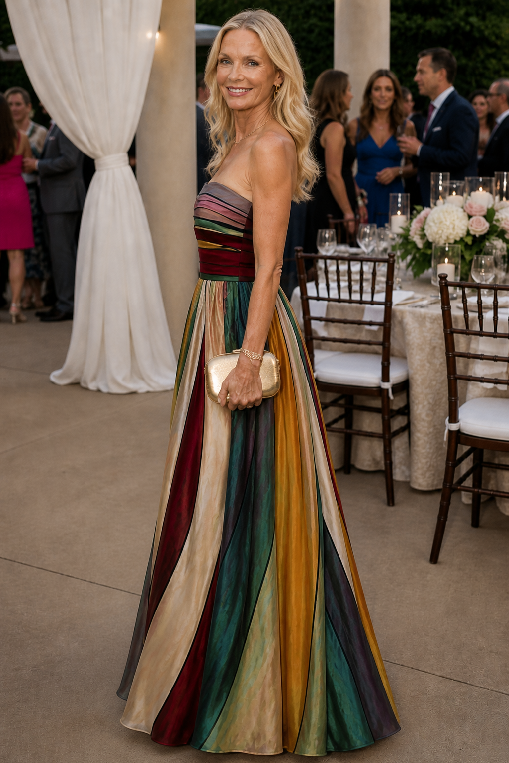 Cornelia | Effortless Strapless A-Line Dress