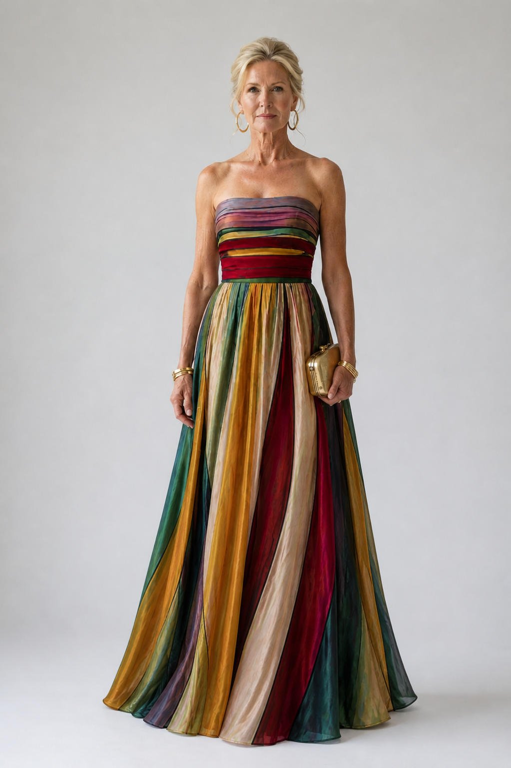 Cornelia | Effortless Strapless A-Line Dress