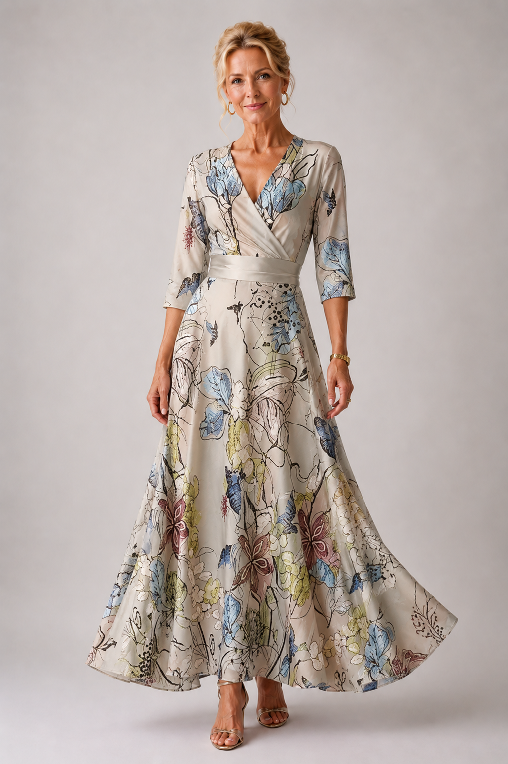Ysa | Robe chic à imprimé floral