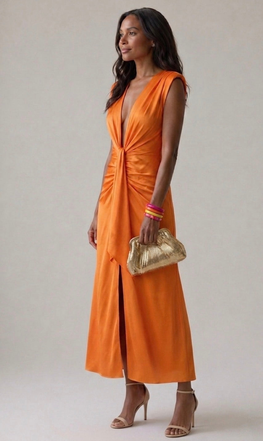 Neva | Elegant Pleated Dress