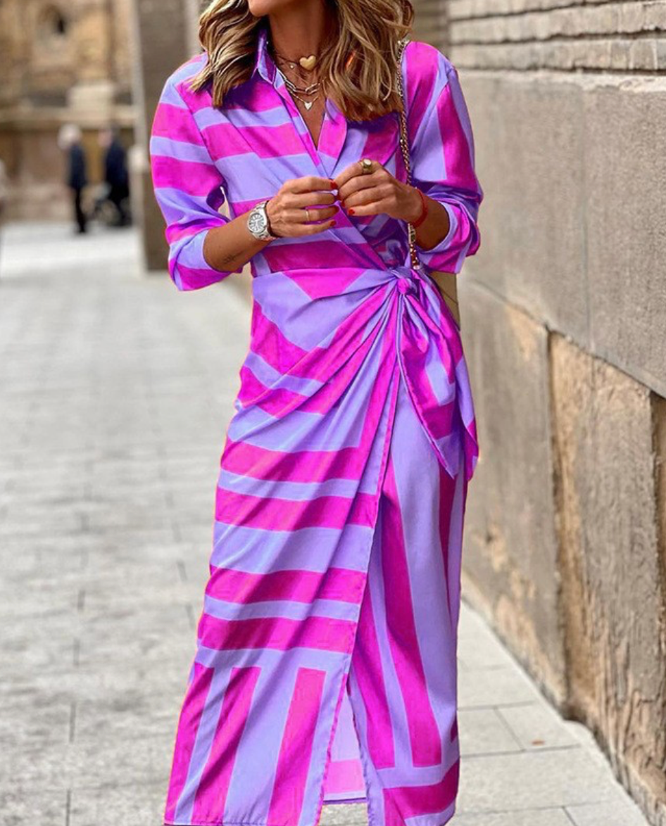 Viva | Printed Wrap Dress