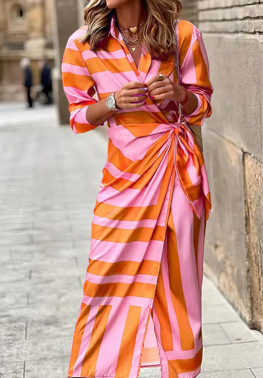 Viva | Printed Wrap Dress