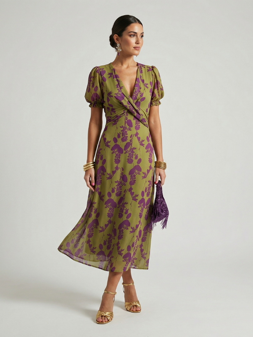 Eleonora | Relaxed Floral Midi Dress