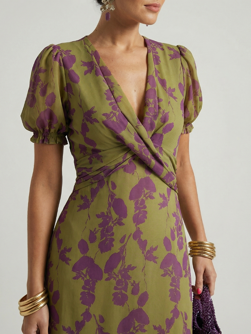 Eleonora | Relaxed Floral Midi Dress