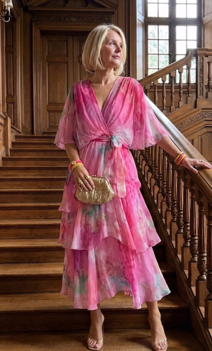Julliana | Robe d'été à fleurs superposées
