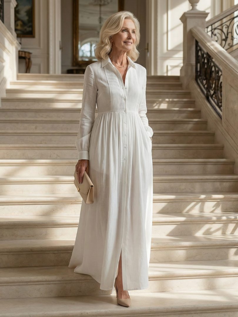 Helena | Soft Flow Maxi Dress