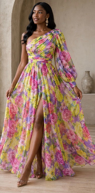 Lux | Blossom Drama Dress