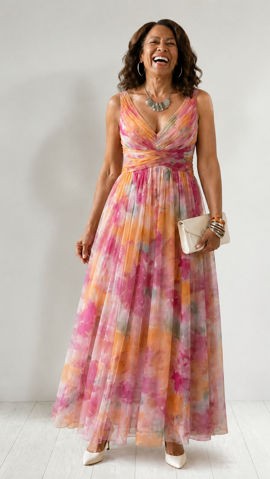 Stella | Soft Wrap Maxi Dress