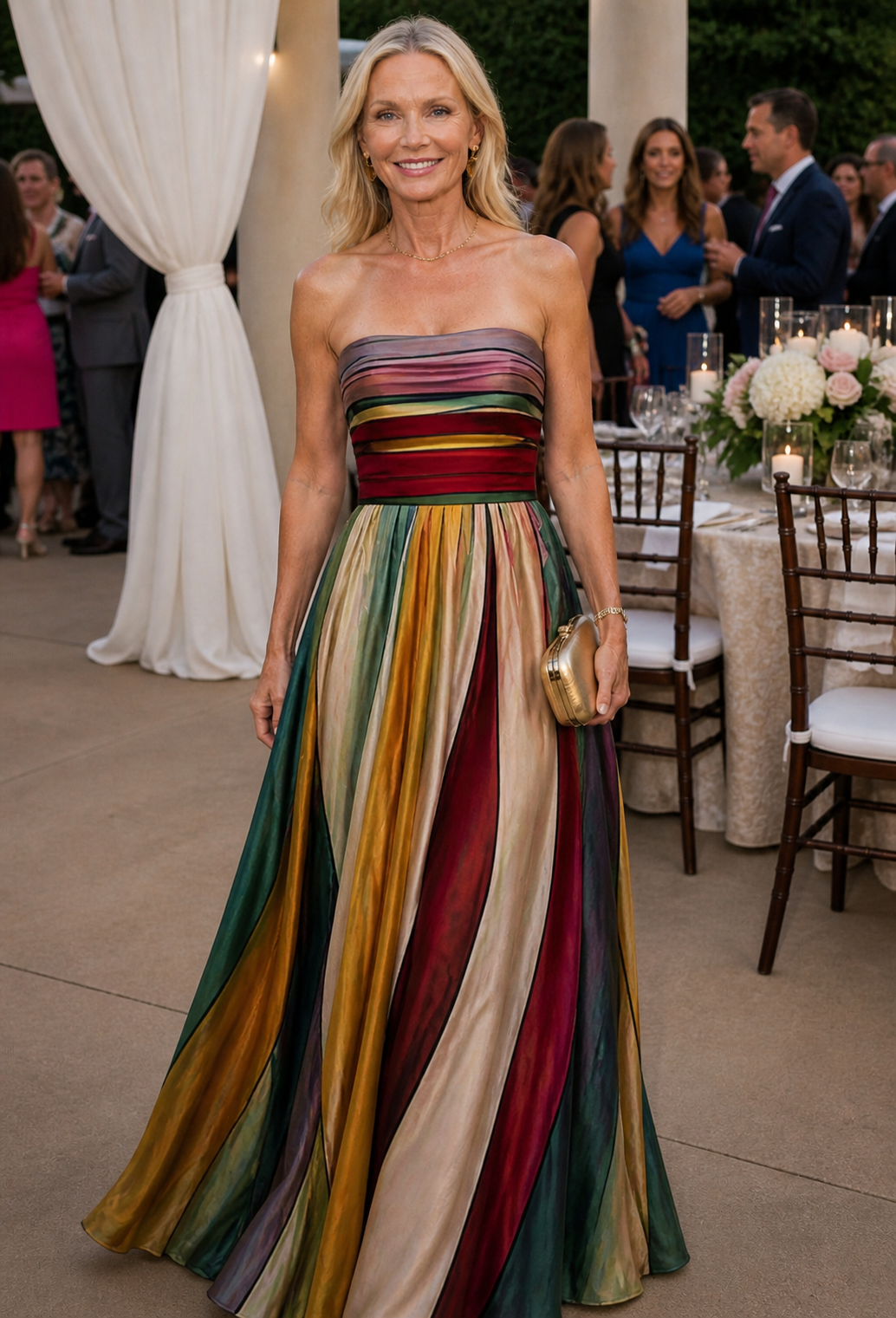 Cornelia | Effortless Strapless A-Line Dress