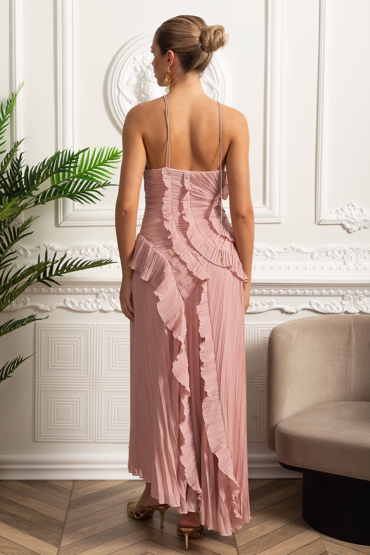 HALTER DRESS