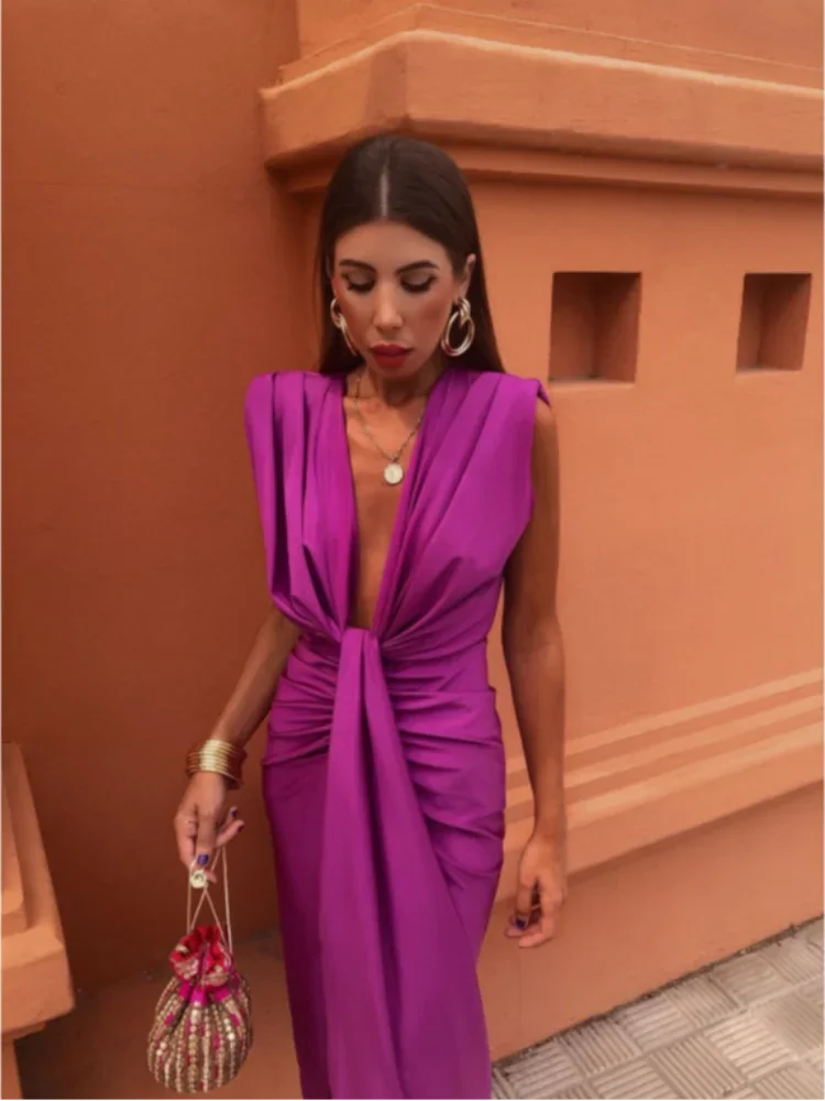 Neva | Elegant Pleated Dress