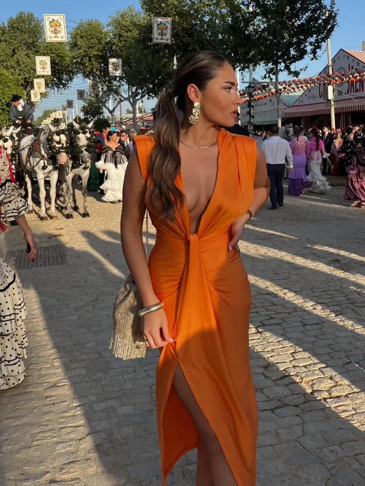 Neva | Elegant Pleated Dress