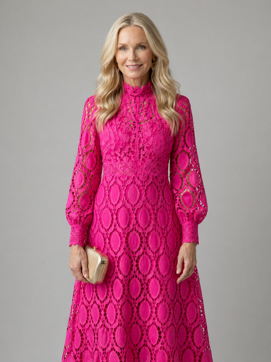 Florence | Lace Midi Dress