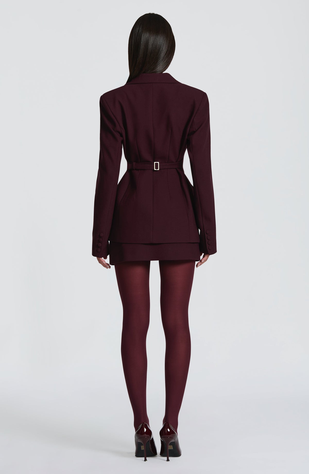 Rowena Blazer - Plum